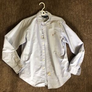 Ralph Lauren button up top Boys size 12